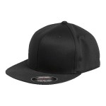 FlexFit 6297F Pro-Baseball On Field Cap - Black Blank FlexFit 6297F Pro-Baseball On Field Cap - Black Blank