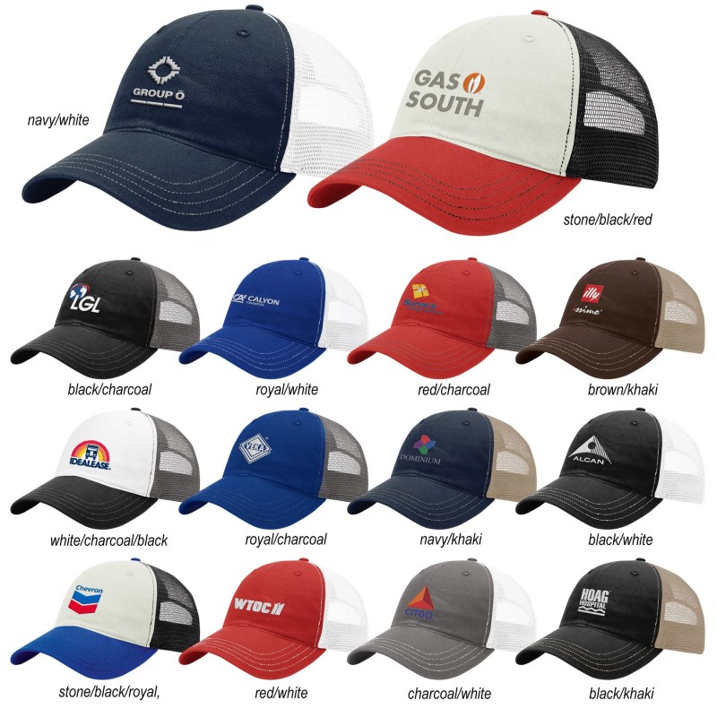 Richardson 111 Washed Trucker 1 Richardson 111 Washed Trucker 1