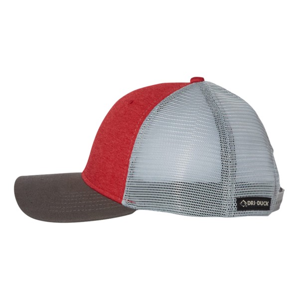 DRI DUCK 3467 Vantage Trucker Cap Black 1
