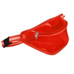 Ann Arbor Transparent Waist Pack - Red Blank Ann Arbor Transparent Waist Pack - Red Blank