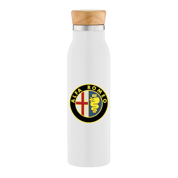 Treez Stainless Steel Tumbler with Wood Lid - 20 oz. 1
