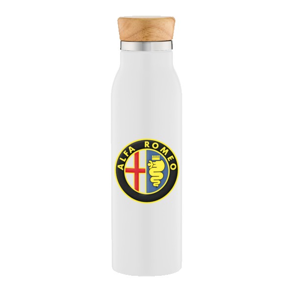 Treez Stainless Steel Tumbler with Wood Lid - 20 oz. 1
