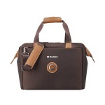 Delsey Paris Weekender Travel Bag - Brown, Tan Heat Transfer Delsey Paris Weekender Travel Bag - Brown, Tan Heat Transfer
