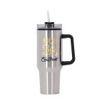 Behemoth 40 oz. Hugo Plastic Interior Stainless Steel Travel Mug - Silver Spectrum Digital Print Behemoth 40 oz. Hugo Plastic Interior Stainless Steel Travel Mug - Silver Spectrum Digital Print