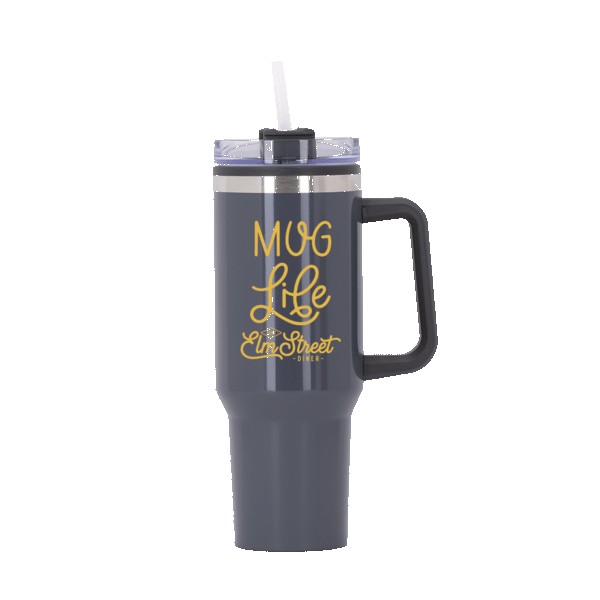 Behemoth 40 oz. Hugo Plastic Interior Stainless Steel Travel Mug 1