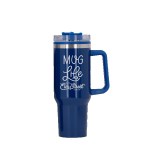 Behemoth 40 oz. Hugo Plastic Interior Stainless Steel Travel Mug - Blue Chisel It Behemoth 40 oz. Hugo Plastic Interior Stainless Steel Travel Mug - Blue Chisel It