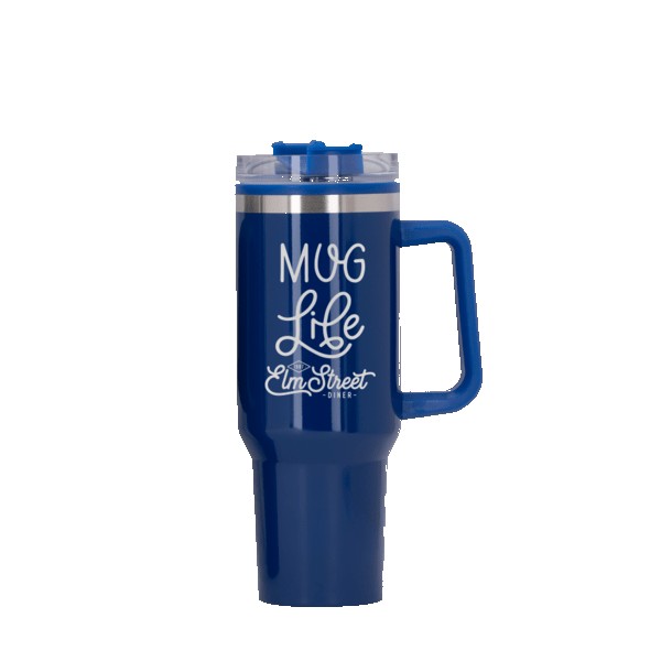 Behemoth 40 oz. Hugo Plastic Interior Stainless Steel Travel Mug 1