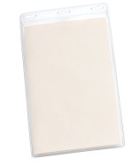 4" x 8" Blank Oversized Vertical Vinyl Pouch 1 4" x 8" Blank Oversized Vertical Vinyl Pouch 1
