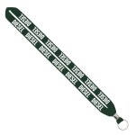 IMPORT Rush 3/4" Polyester Lanyard with Silver Crimp & Split-Ring 71 IMPORT Rush 3/4" Polyester Lanyard with Silver Crimp & Split-Ring 71