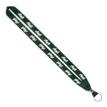 IMPORT Rush 3/4" Polyester Lanyard with Silver Crimp & Split-Ring 37 IMPORT Rush 3/4" Polyester Lanyard with Silver Crimp & Split-Ring 37