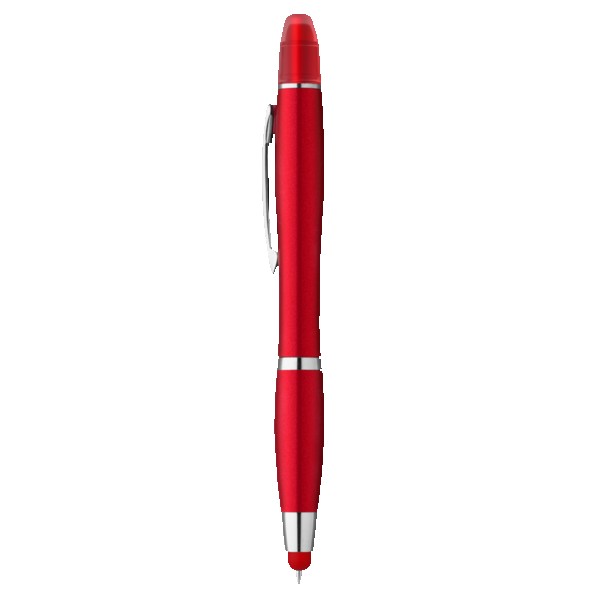 Curvaceous Metallic Stylus Highlighter Pen 1