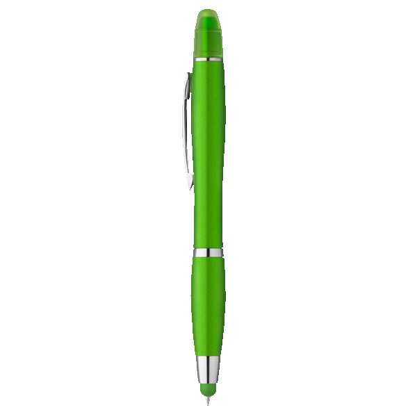 Curvaceous Metallic Stylus Highlighter Pen 1
