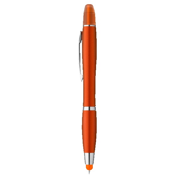 Curvaceous Metallic Stylus Highlighter Pen 1
