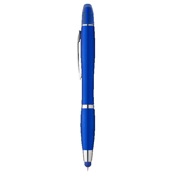 Curvaceous Metallic Stylus Highlighter Pen 1