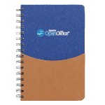 Pebble Notebook with FSC Certified Paper - MP26206-BL-HT Pebble Notebook with FSC Certified Paper - MP26206-BL-HT
