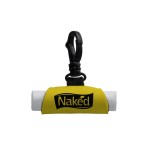 Neoprene Lip Balm Sleeve with Swivel Snap Hook (Lip Balm sold separately) - Yellow Neoprene Lip Balm Sleeve with Swivel Snap Hook (Lip Balm sold separately) - Yellow