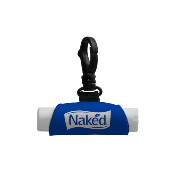 Neoprene Lip Balm Sleeve with Swivel Snap Hook (Lip Balm sold separately) 1