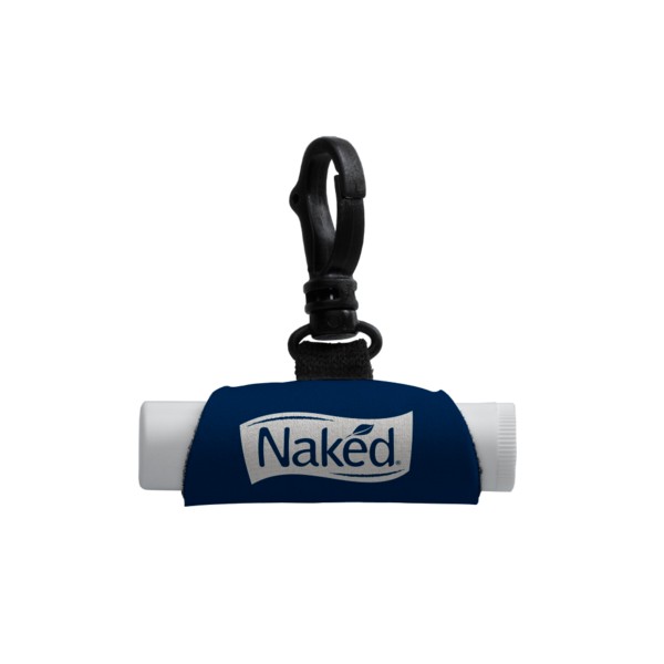 Neoprene Lip Balm Sleeve with Swivel Snap Hook (Lip Balm sold separately) 1