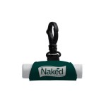 Neoprene Lip Balm Sleeve with Swivel Snap Hook (Lip Balm sold separately) - Hunter Green Neoprene Lip Balm Sleeve with Swivel Snap Hook (Lip Balm sold separately) - Hunter Green