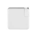 Monterey 6700 mAh Wall Adapter Powerbank / Wireless Charger - Blank Monterey 6700 mAh Wall Adapter Powerbank / Wireless Charger - Blank