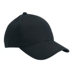 Valucap VC100 Lightweight Cotton Twill Cap - Black Valucap VC100 Lightweight Cotton Twill Cap - Black