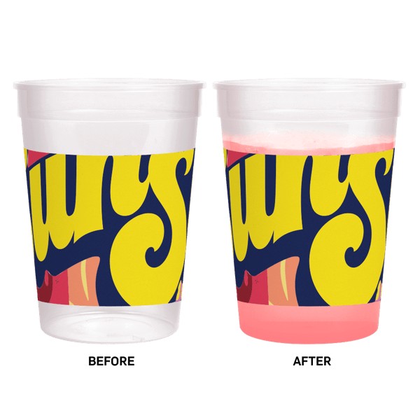 12oz Color Changing Stadium Cup 1