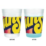 12oz Color Changing Stadium Cup - Translucent Green Spectrum Digital Print 12oz Color Changing Stadium Cup - Translucent Green Spectrum Digital Print