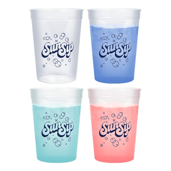 12oz Color Changing Stadium Cup 1 12oz Color Changing Stadium Cup 1