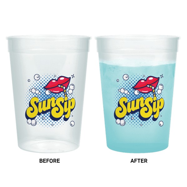 12oz Color Changing Stadium Cup 1