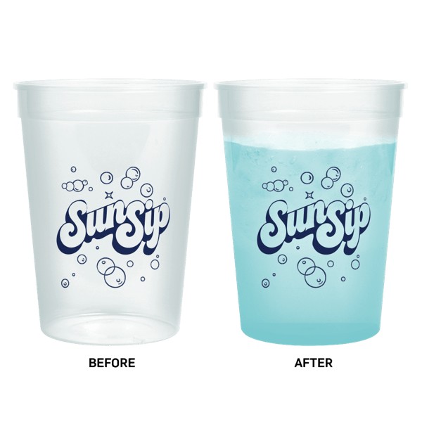 12oz Color Changing Stadium Cup 1