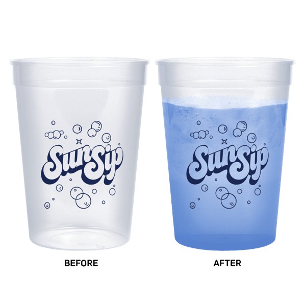 12oz Color Changing Stadium Cup 1