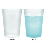 12oz Color Changing Stadium Cup - Translucent Green Blank 12oz Color Changing Stadium Cup - Translucent Green Blank