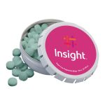 2 1/8" Large Round Push Tin with Mints 1 2 1/8" Large Round Push Tin with Mints 1