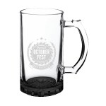 Stout 16 oz Glass Pint Beer Steins - Black Laser Engraving Stout 16 oz Glass Pint Beer Steins - Black Laser Engraving