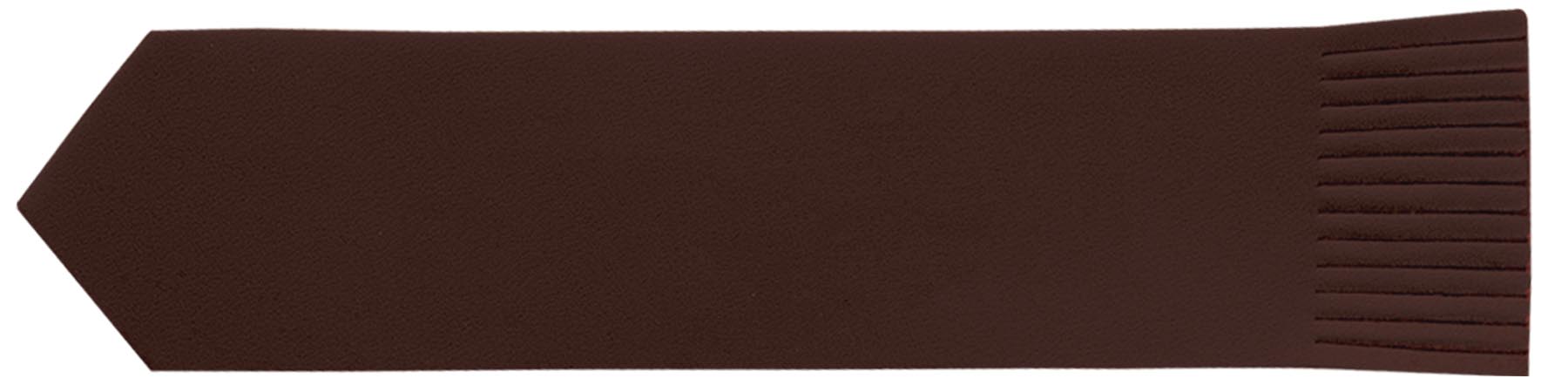Top Grain Leather Pointed Bookmark w/Fringe (Domestic) 1