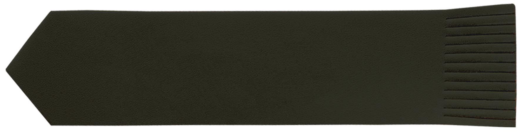 Top Grain Leather Pointed Bookmark w/Fringe (Domestic) 1