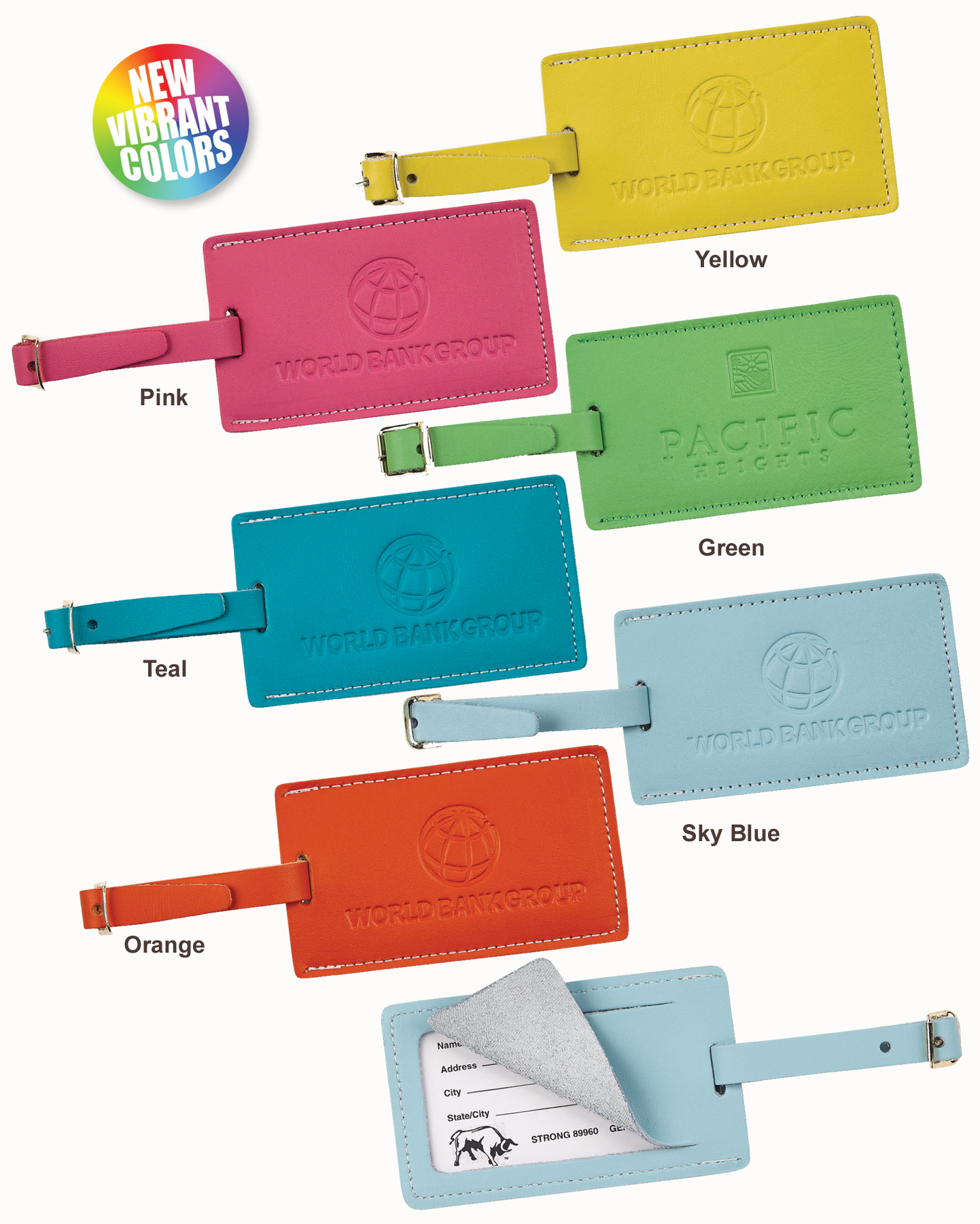 Vibrant Luggage Tag (Domestic) 1