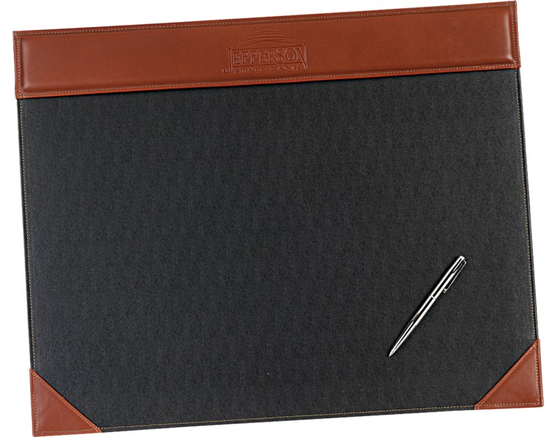 Top Grain Leather Desk Blotter (Domestic) 1 Top Grain Leather Desk Blotter (Domestic) 1