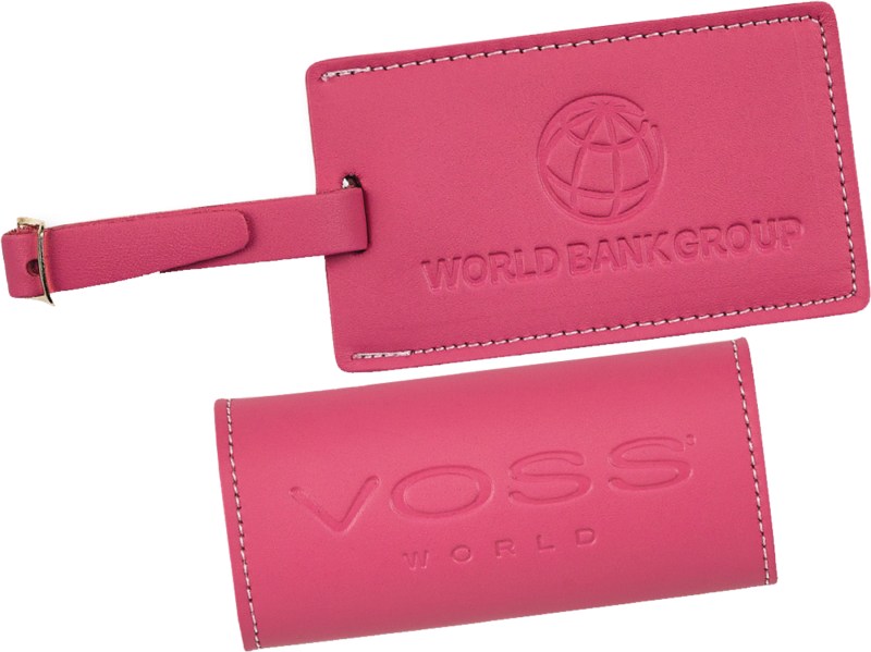 Vibrant Luggage Tag & Handle Wrap Set (Domestic) 1 Vibrant Luggage Tag & Handle Wrap Set (Domestic) 1