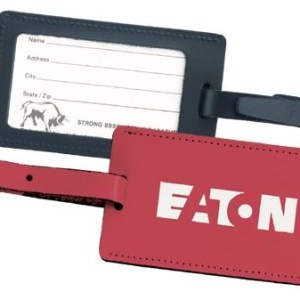 Top Grain Leather Luggage Tag w/Security Flap (Domestic) 1 Top Grain Leather Luggage Tag w/Security Flap (Domestic) 1