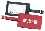 Top Grain Leather Luggage Tag w/Security Flap (Domestic) 1 Top Grain Leather Luggage Tag w/Security Flap (Domestic) 1