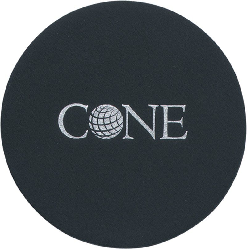 Top Grain Leather Round Coaster w/ Felt Base (Domestic) 1 Top Grain Leather Round Coaster w/ Felt Base (Domestic) 1