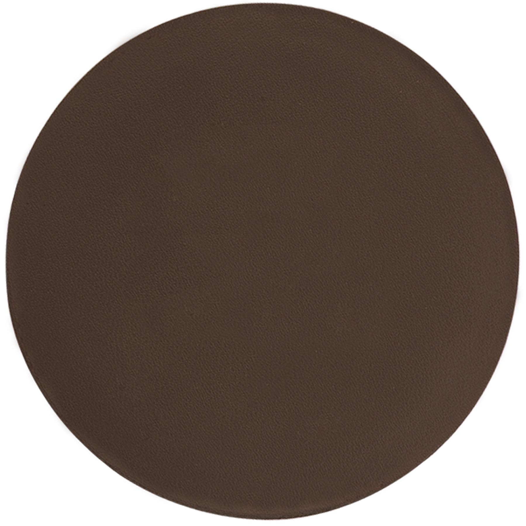 Top Grain Leather Round Coaster w/ Felt Base (Domestic) 1