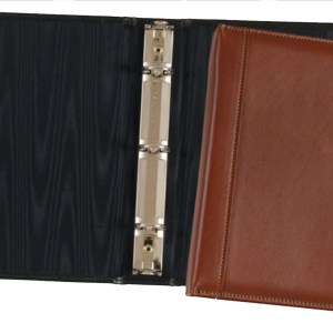 Top Grain Leather Junior Ring Binder (Domestic) 1 Top Grain Leather Junior Ring Binder (Domestic) 1