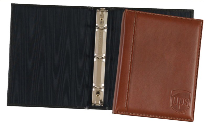 Top Grain Leather Junior Ring Binder (Domestic) 1 Top Grain Leather Junior Ring Binder (Domestic) 1