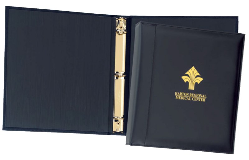 Top Grain Leather 1" Ring Binder (Domestic) 1 Top Grain Leather 1" Ring Binder (Domestic) 1