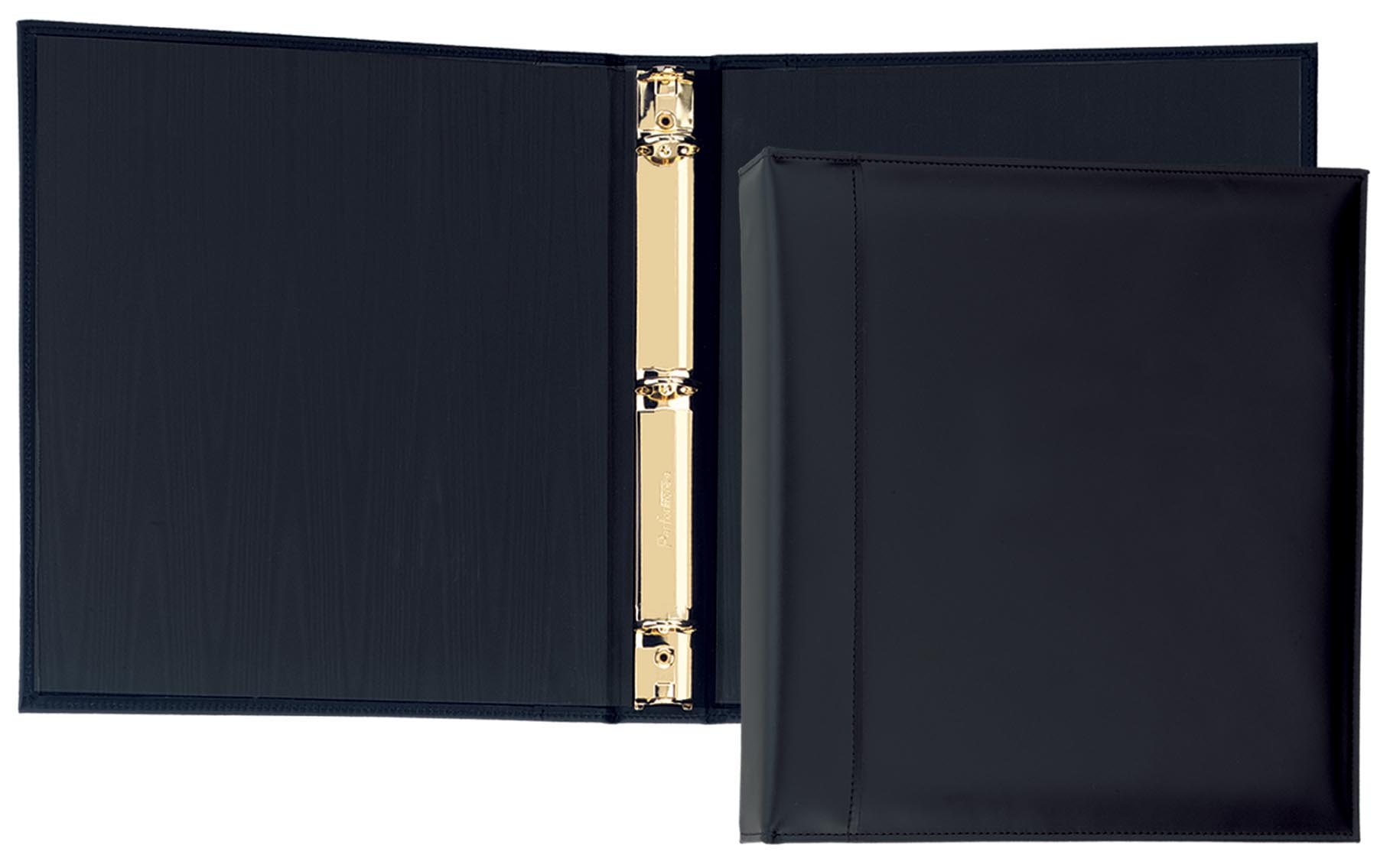 Top Grain Leather 1" Ring Binder (Domestic) 1
