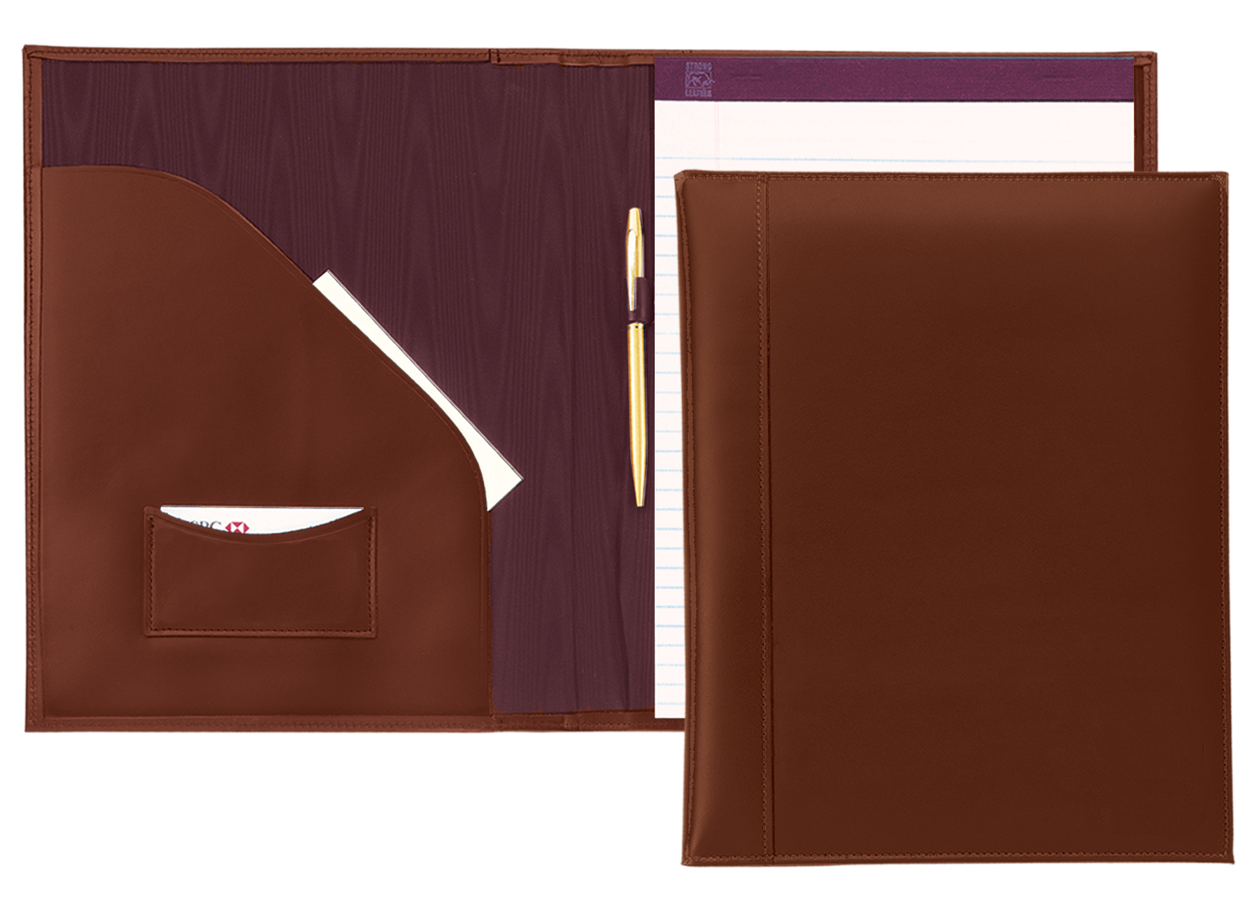 Top Grain Cowhide Leather Portfolio (Domestic) 1