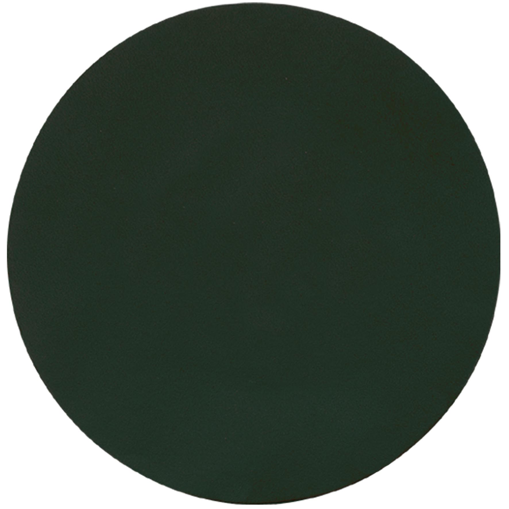 Top Grain Leather Round Coaster (Domestic) 1