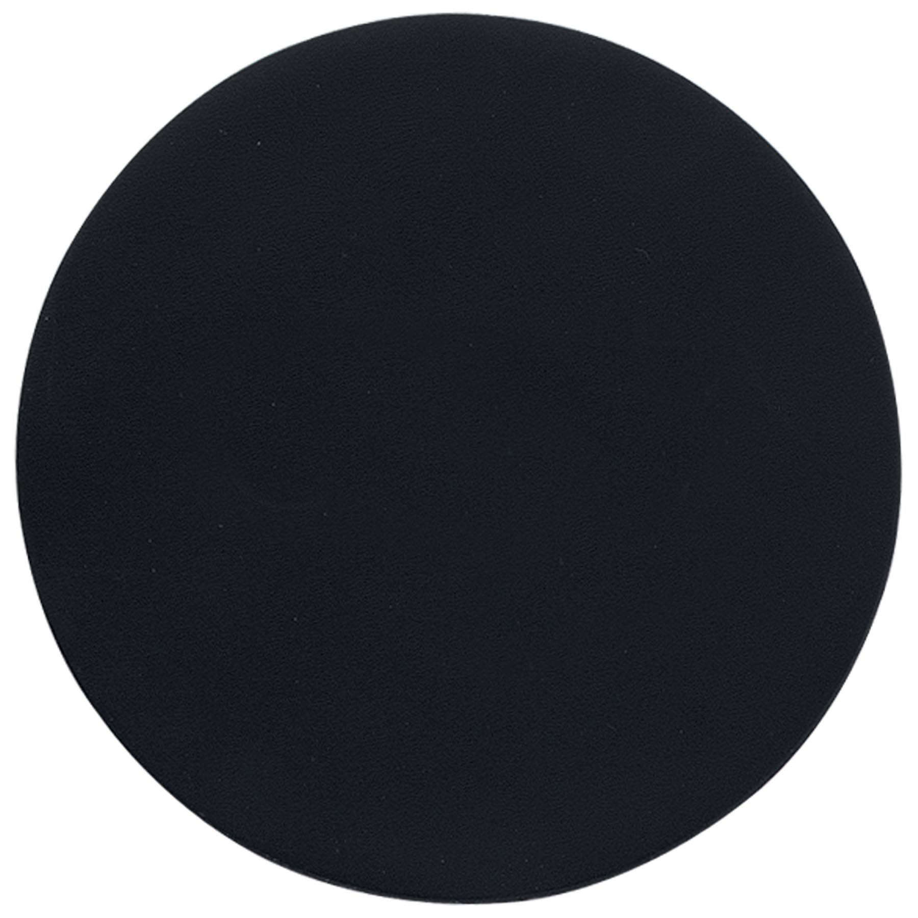 Top Grain Leather Round Coaster (Domestic) 1